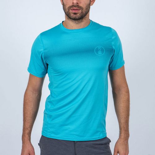 Fourth Element Rashguard Hydro-T Short Sleeve Azure Blue męski ()